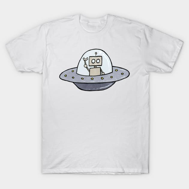 UFO Bot T-Shirt by CuteBotss